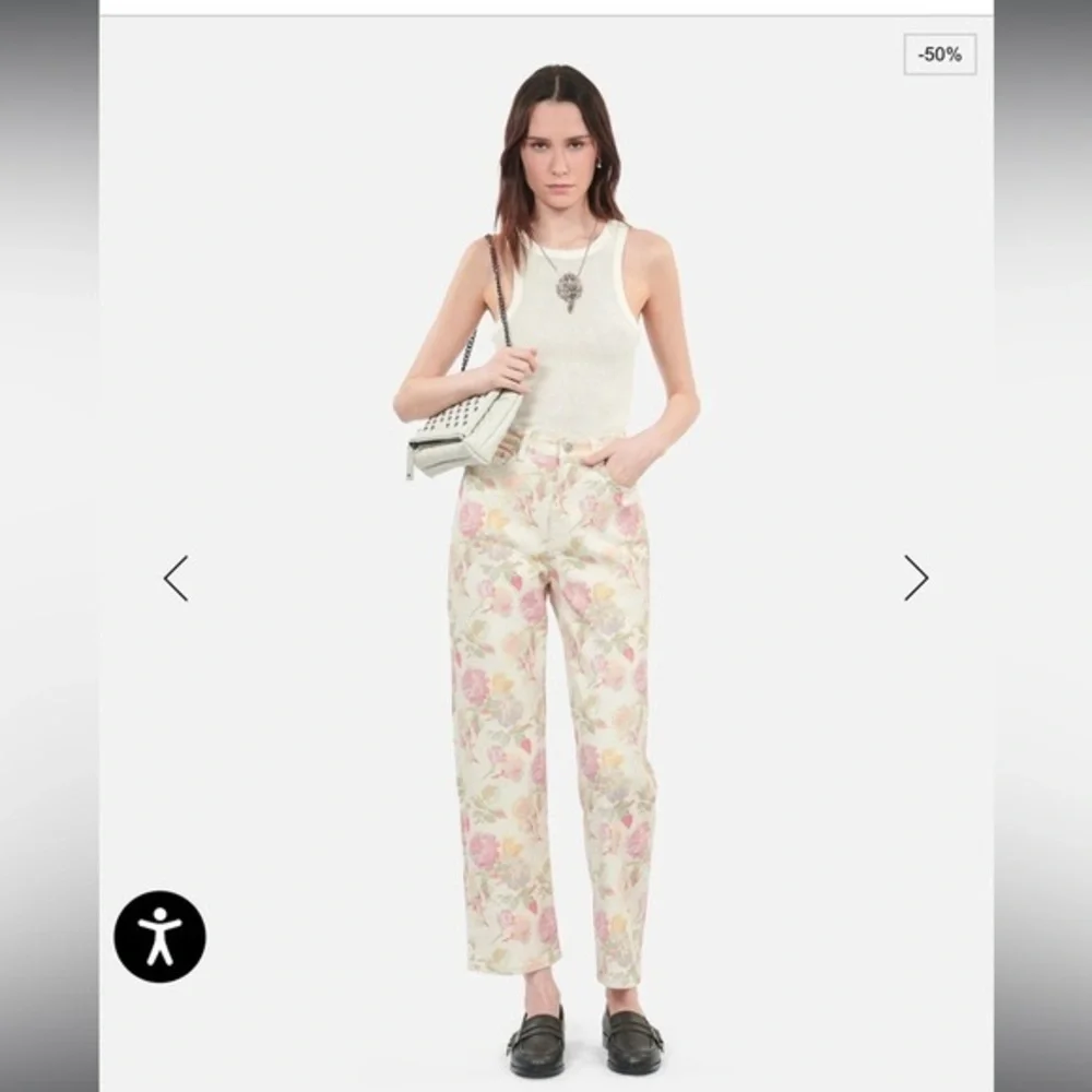 The Kooples- Ankle Jeans - Floral Jeans - Picture 3 of 14